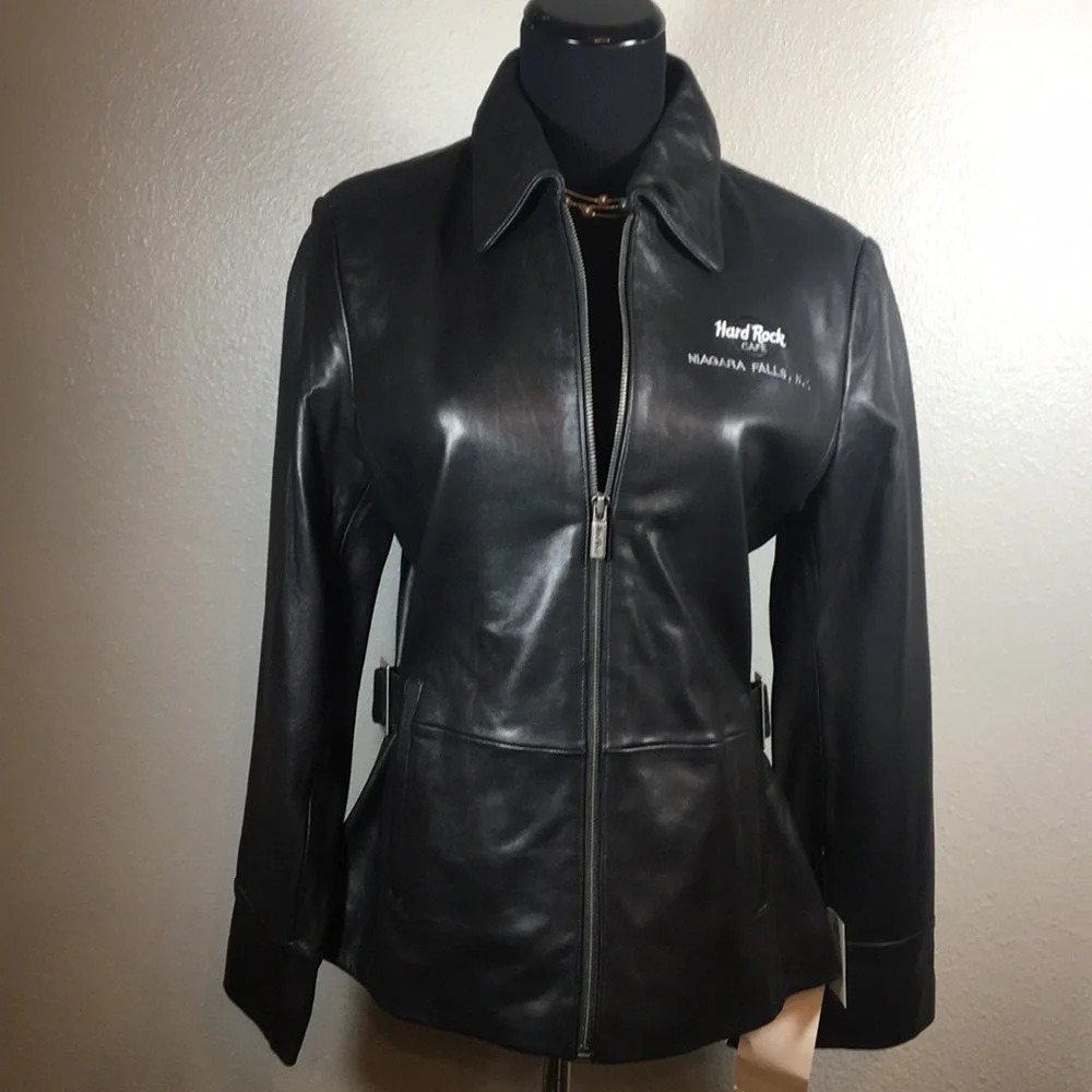 Hard Rock‎ Cafe leather Jacket